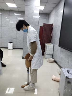 禹會區(qū)精準開展殘疾人假肢、矯形器裝配服務
